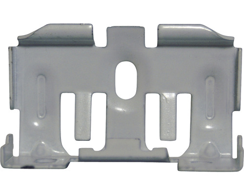 Metallfäste med utskärningar