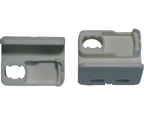 Plasthållare i två vyer