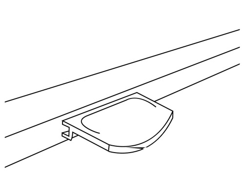 Enkelelement för spårprofil