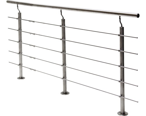Räcke PERTURA Hestia G-form golv-/ markmontage 15 m