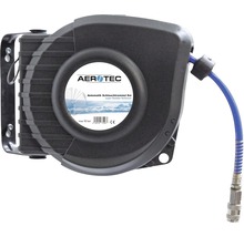 Aerotec slangvinda med en åtta meter lång, flexibel slang