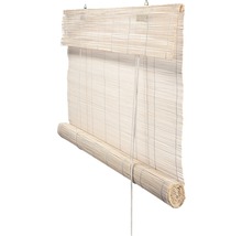 Rullgardin bambu Roll-up vit 120x180cm-thumb-0