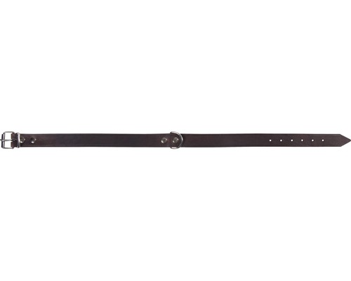Hundhalsband KARLIE Rondo S 15mm 32cm brun
