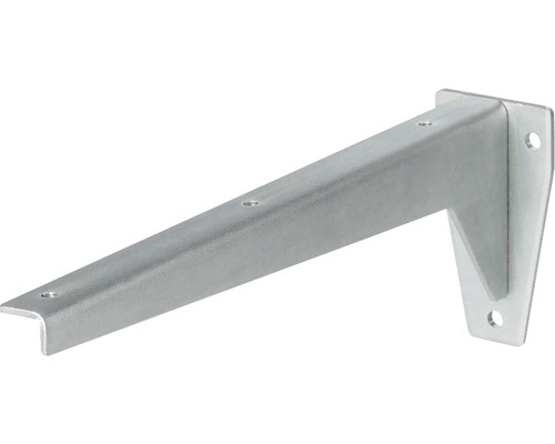 Konsol DOLLE JIB 380x130mm förzinkad Hyllkonsol av metall med fästhål
