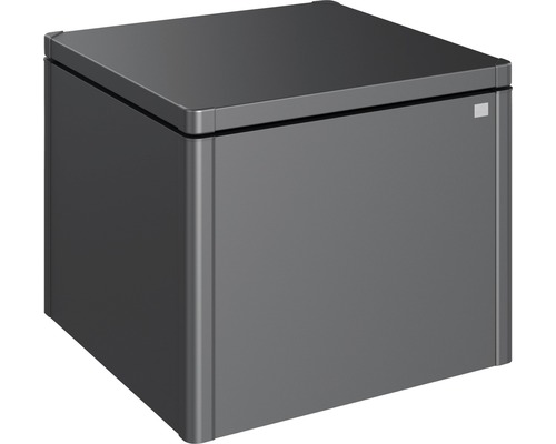 Fyrkantigt grått badrumsskåp för väggmontering