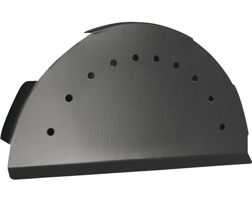 Servetthållare i metall med hål