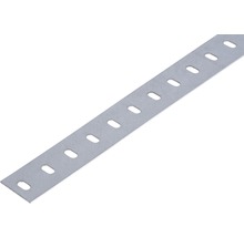 Hålband av metall med avlånga hål