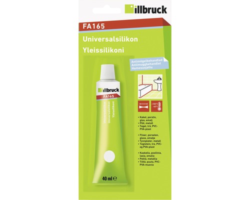 Universalsilikon ILLBRUCK FA165 transparent 40 ml