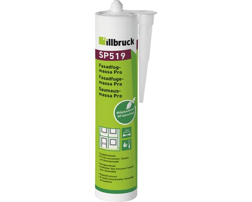 Fasadfogmassa ILLBRUCK SP519 Pro concrete grey 310 ml