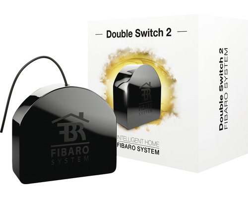 Fibaro Double Switch 2 med förpackning