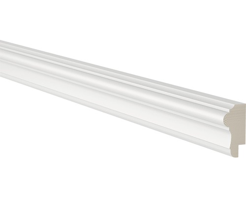 Bröstlist furu fals EHL PROLIST 21x43x2400mm antikvit S 0502-Y Vitlackerad golvsockel i trä