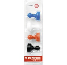 Trendform Grip magneter, 4 stycken