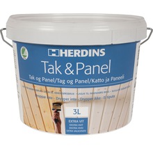 Herdins Tak & Panellackfärg, 3 liters hink