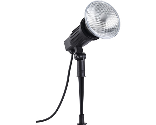 Trädgårdsstrålkastare för markmontering med markspett