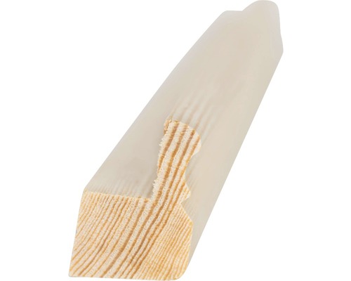 Bröstlistmed fals furu EHL PROLIST 21x33mm obehandlad (OBS! Fallande längder 2,4-4,8m) Profilerad list av trä