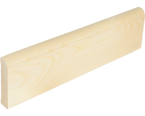 Sockel allmoge 338 furu EHL PROLIST 15x69mm obehandlad (OBS! Fallande längder 2,4-4,8m) Golvsockel i trä
