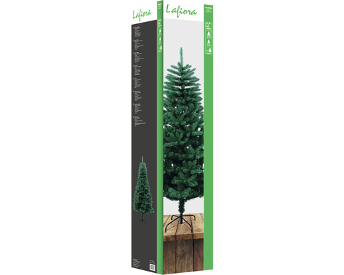 Förpackning av en konstgjord julgran