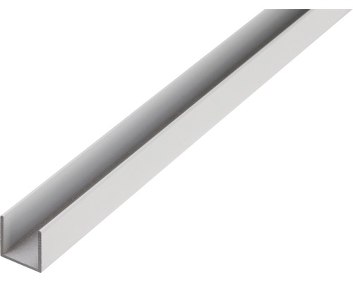 U-profil ALBERTS aluminium 15x15x15x1,5 mm 2,6 m