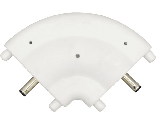 MALMBERGS Skarvstycke böj 90° för sammankoppling av Zeta LED-skenor, 99741157 Distributionsstycke för LED-skensystem