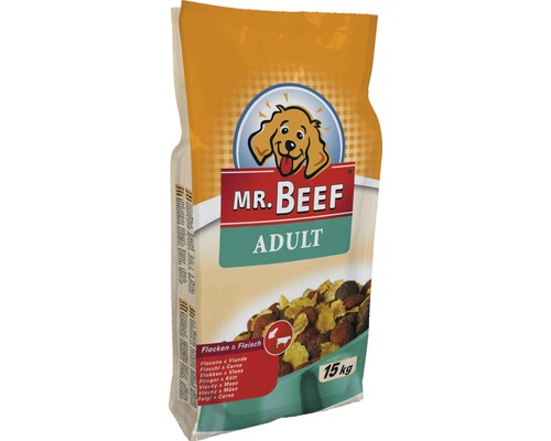 Hundmat MR. BEEF flingor och kött 15kg