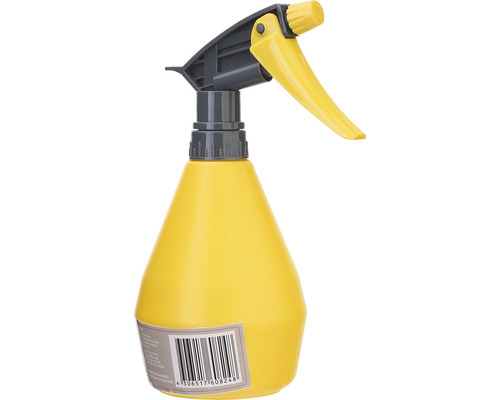 Gul sprayflaska för trädgården
