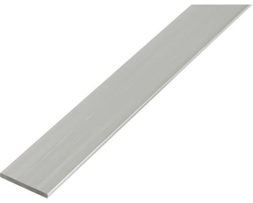 Plattstav KAISERTHAL aluminium silver 40x3mm 2m-0