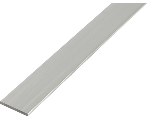 Plattstav KAISERTHAL aluminium silver 40x3mm 2m Plattstav KAISERTHAL aluminium silver 40x3mm 2m