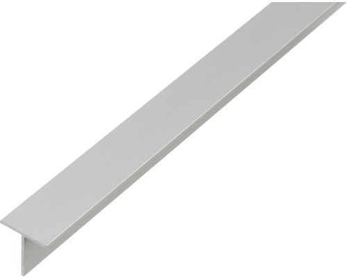 T-profil ALBERTS aluminium silver 15x15x1,5 mm 1 m