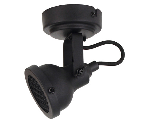 Svart takstrålkastare för inomhusbelysning