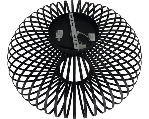 Taklampa med öppen, cirkelformad design