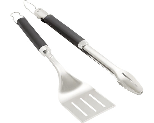 Grillbestickset med grilltång och stekspade
