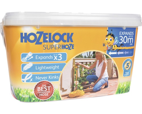 Förpackning för Hozelock Superhoze trädgårdsslang