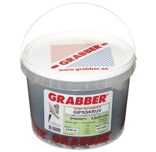Gipsskruv GRABBER 3,5x25mm ca. 2230-pack 1 lager Vector i hink GV168H