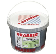 Gipsskruv GRABBER 3,5x38mm ca. 1630-pack 2 lager Vector i hink GV338H