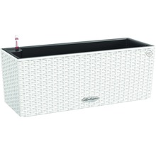 Självvattnande blomlåda LECHUZA Balconera Cottage plast 50x19x19cm vit