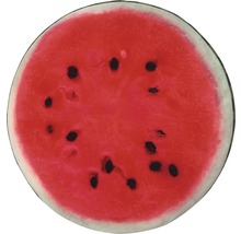 Vy av en skivad vattenmelon