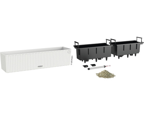 Lechuza Balconera Cottage 80 blomlåda med tillbehör