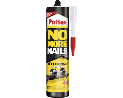 Monteringslim PATTEX No More Nails patron 300ml Monteringslim PATTEX No More Nails patron 300ml