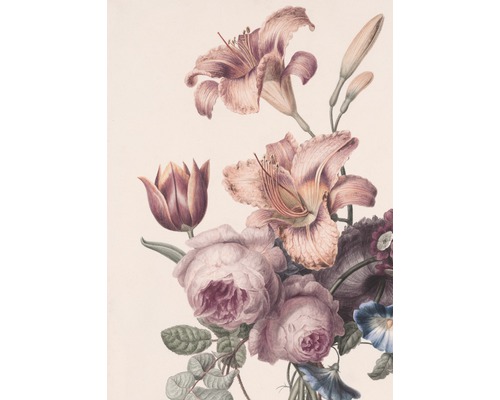 Fototapet ART FOR THE HOME Soft Blush rosa blommor 4 delar 2x2,8m 105401