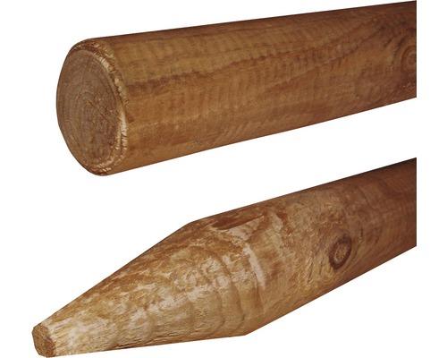 Trädstöd Ø5x150cm tryckimpregnerat brun Trädstöd Ø5x150cm tryckimpregnerat brun