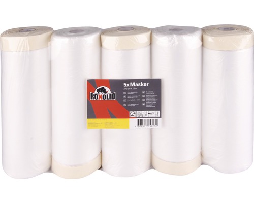 Maskeringstejp ROXOLID standard folie beige 2700mm 25m 5-pack