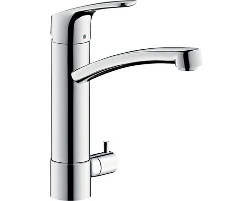 Köksblandare HANSGROHE Focus M41 E² disklådsblandare med diskmaskinavstängning krom blank 8227395