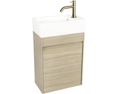 Tvättställ med underskåp, handfat och armatur