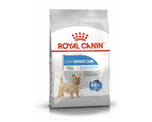 Hundmat ROYAL CANIN Light Weight Care Mini Adult 3kg Royal Canin Light Weight Care Mini hundfoderförpackning