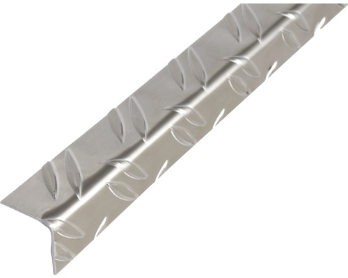 Vinkelprofil ALBERTS aluminium räfflad 23,5x23,5x1,5mm 1m