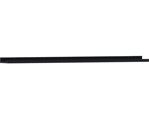 Tavelhylla svart 150cm