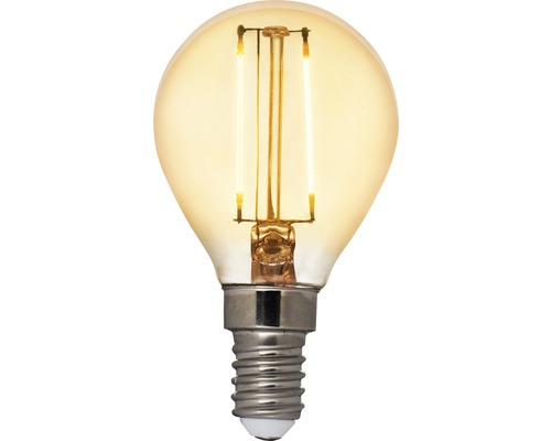 Klotlampa AIRAM LED filament E14 5W 360lm 2200K dim amber