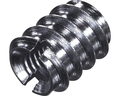 Rampamuff DRESSELHAUS DIN 7965 4x8x8mm elförzinkad Gänginsats för trä