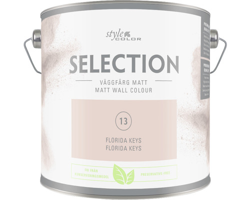 Väggfärg SELECTION Style Color Premium Florida Keys 2,5L