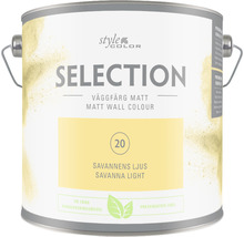 Väggfärg SELECTION Style Color Premium Savannens ljus 2,5L-thumb-0